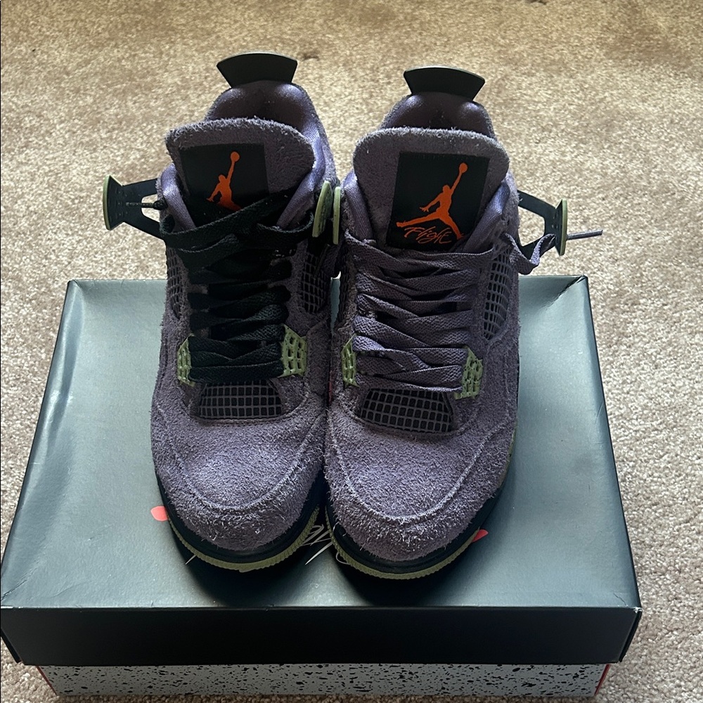 Jordan 4 Purple Canyon